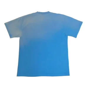 Warren Lotas Grand Mountain Hotels Short Sleeve Tee Shirt Blue